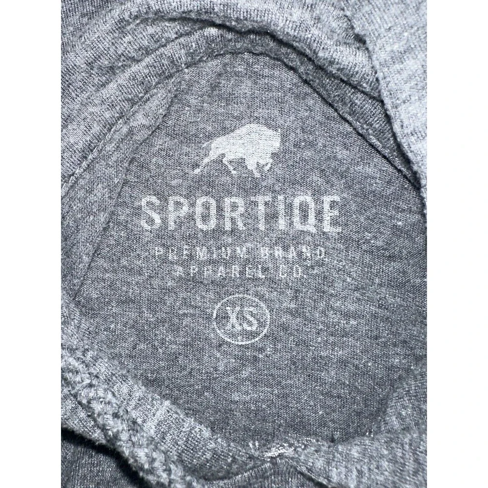 Sportiqe Hoodie Sweatshirt Mens XS The Pharm Gray Drawstring Lightweight‎ Hoodie